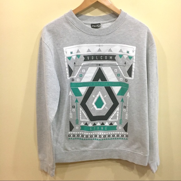 Volcom Other - Vintage Volcom tribal print crew neck sweater